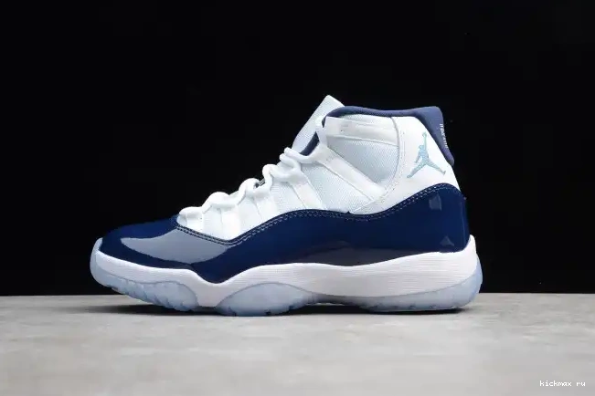 Cheap MAX Jordan 11 378037-123 Retro Air Navy Midnight 0413